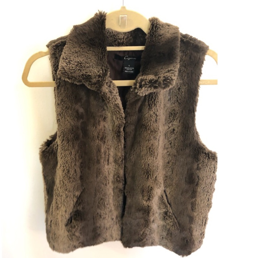 Faux Fur Vest